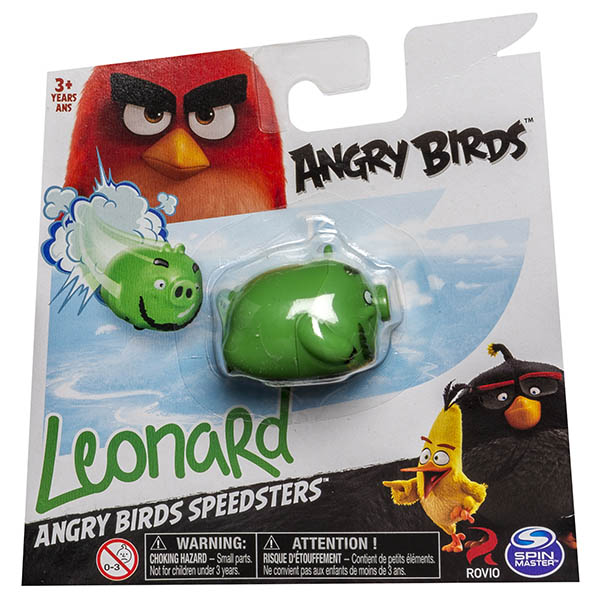 Игрушка из серии «Angry Birds» - птичка на колесиках  